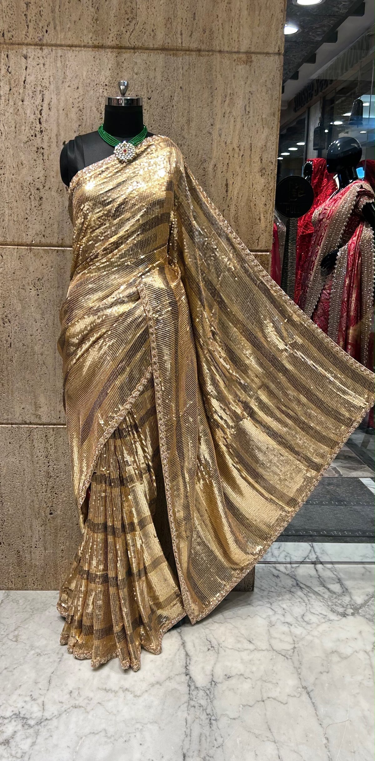 Sequence partywear saree women favourite sari blouse trendy sarees saffronfashionindia sari SaffronFashion