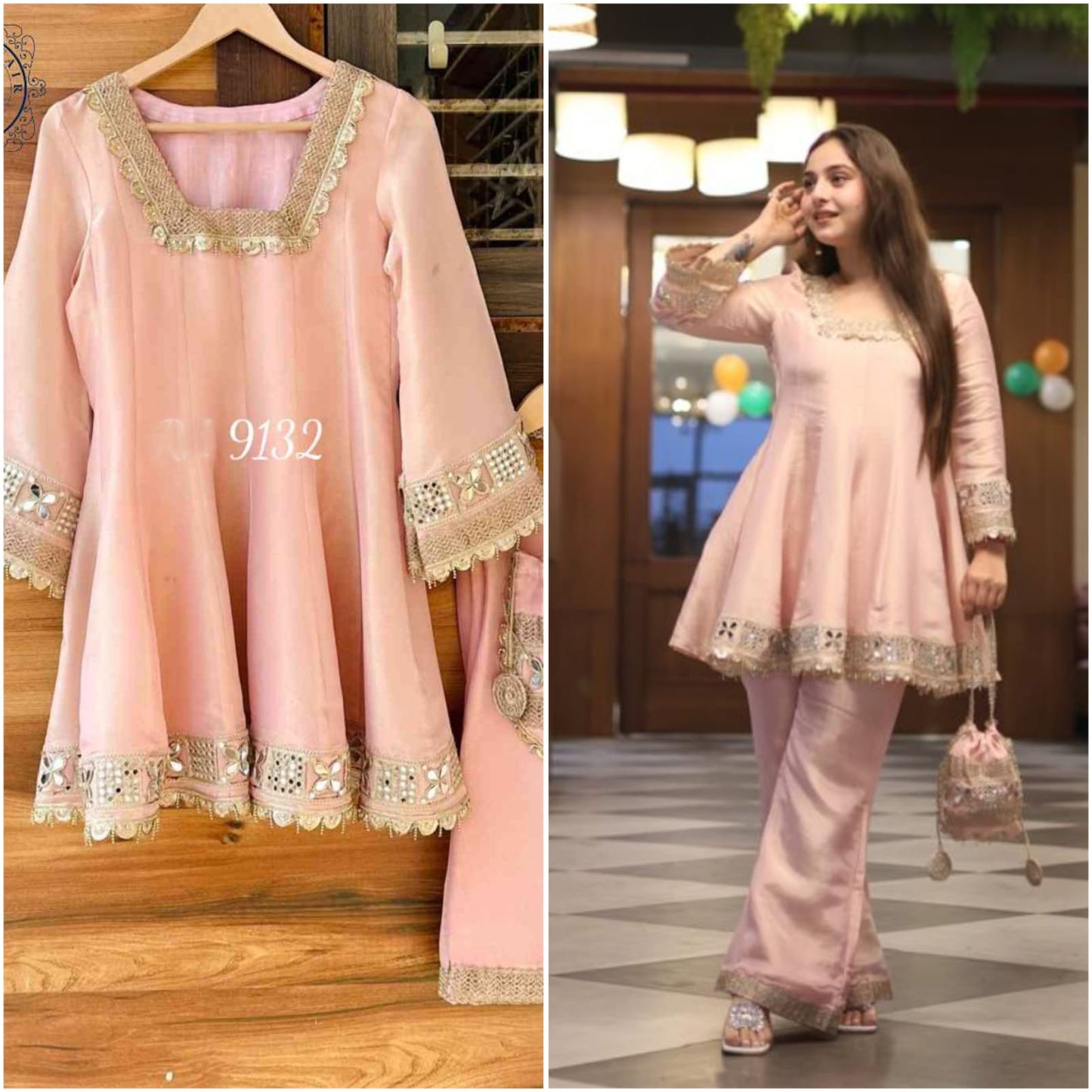 Rosal indo western dress Girlish dress women clothing - Saffronfashionindia