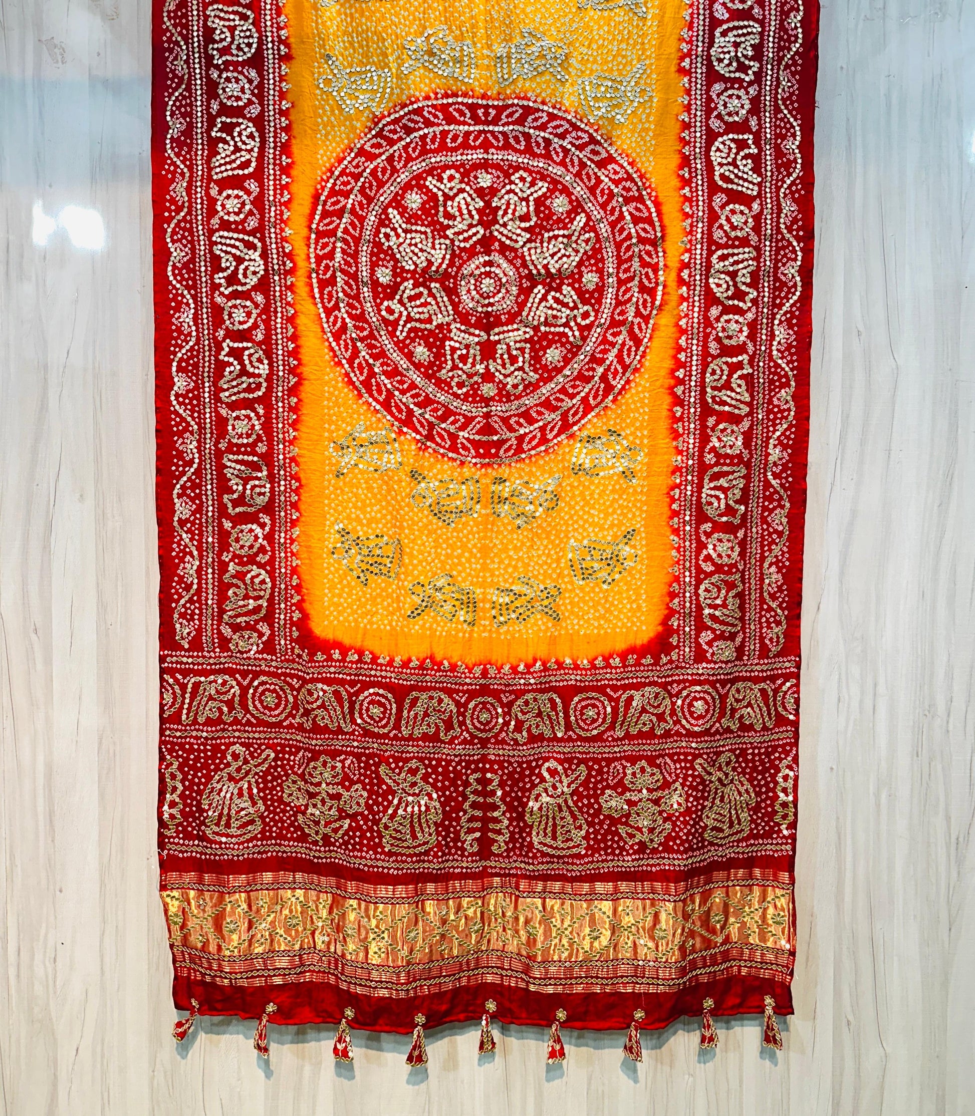 Luxurious gajji silk dupatta Indian traditional dupatta - Saffronfashionindia