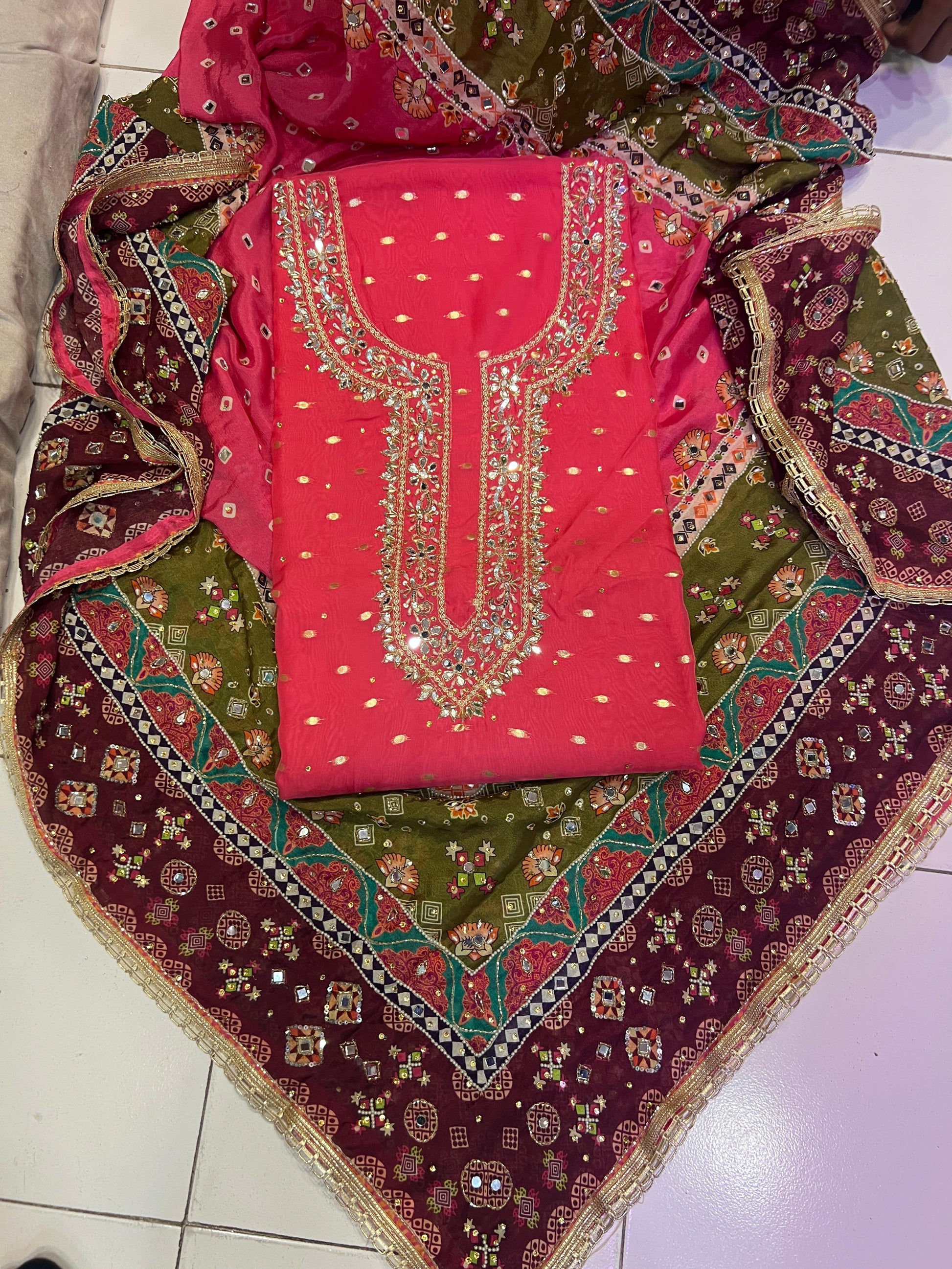 Ravina Indian punjabi Salwar suit - Saffronfashionindia