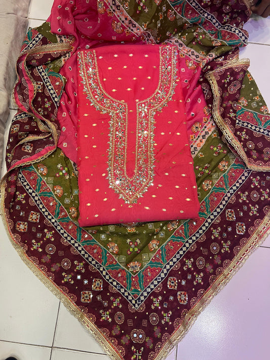 Ravina Indian punjabi Salwar suit - Saffronfashionindia
