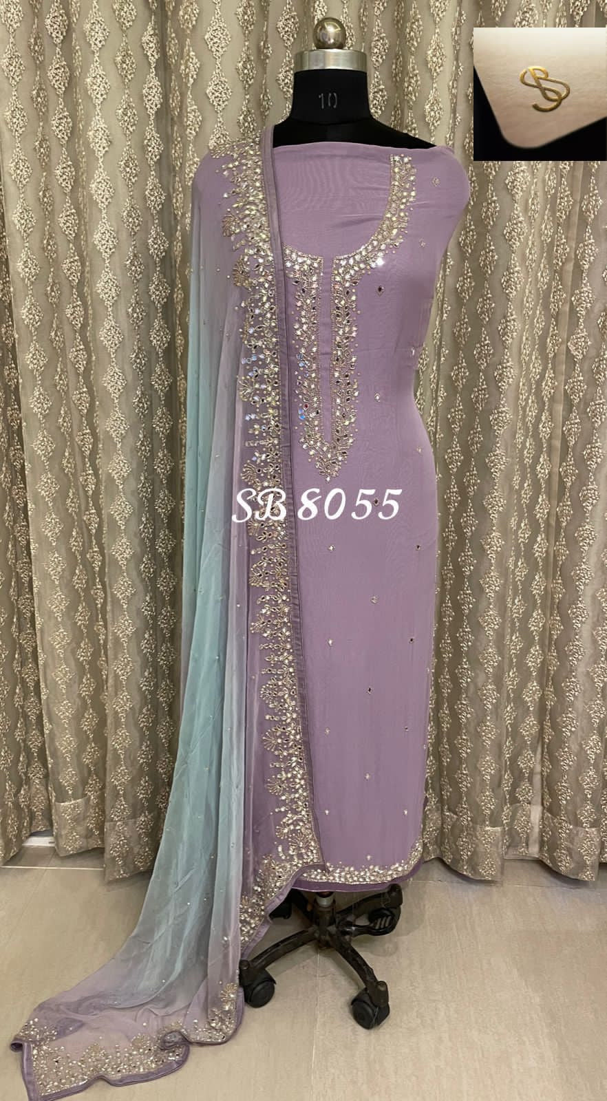 Lavisha unstitched salwar suit Indian suit - Saffronfashionindia