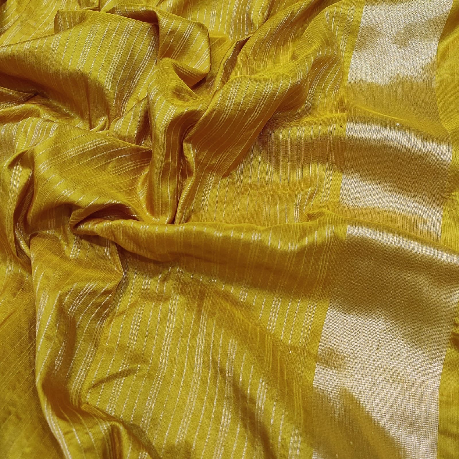 Katan silk handwoven saree Indian saree SaffronFashion