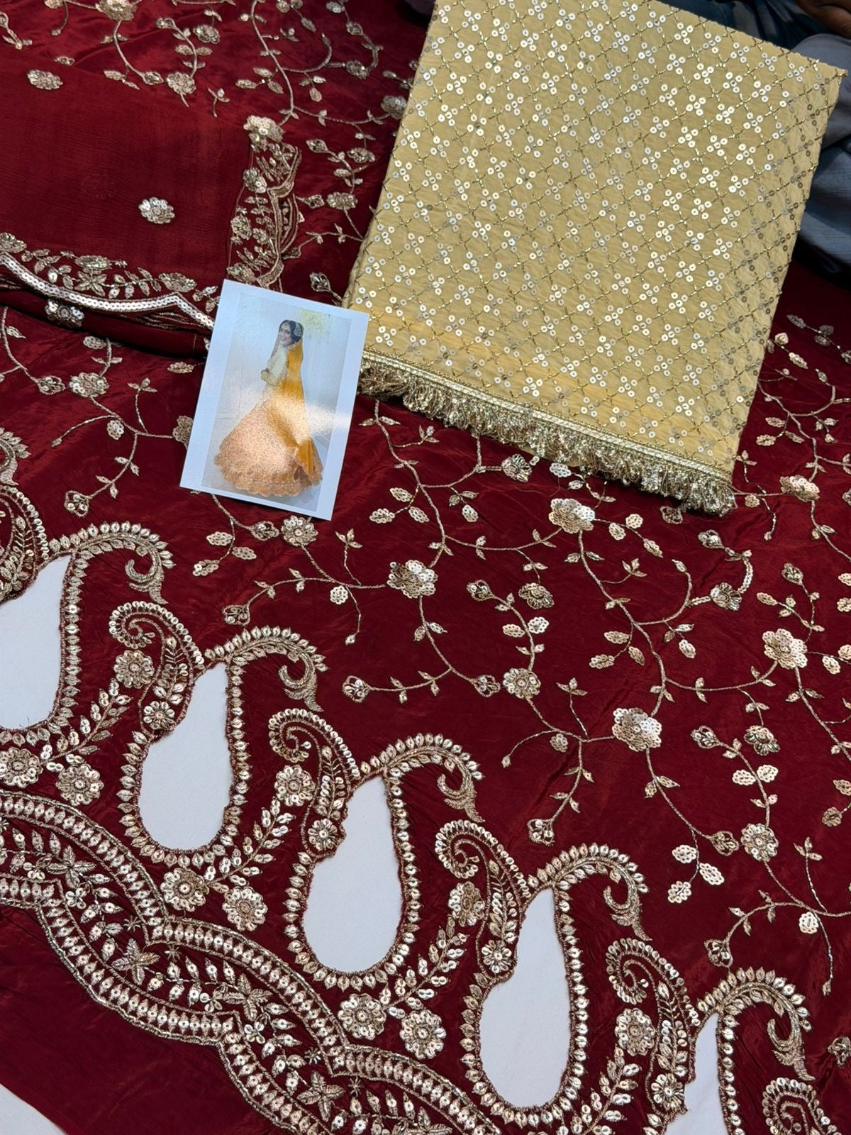 Crepe Salwar kameez punjabi salwR suit Indian Salwar kameez Saffronfashionindia