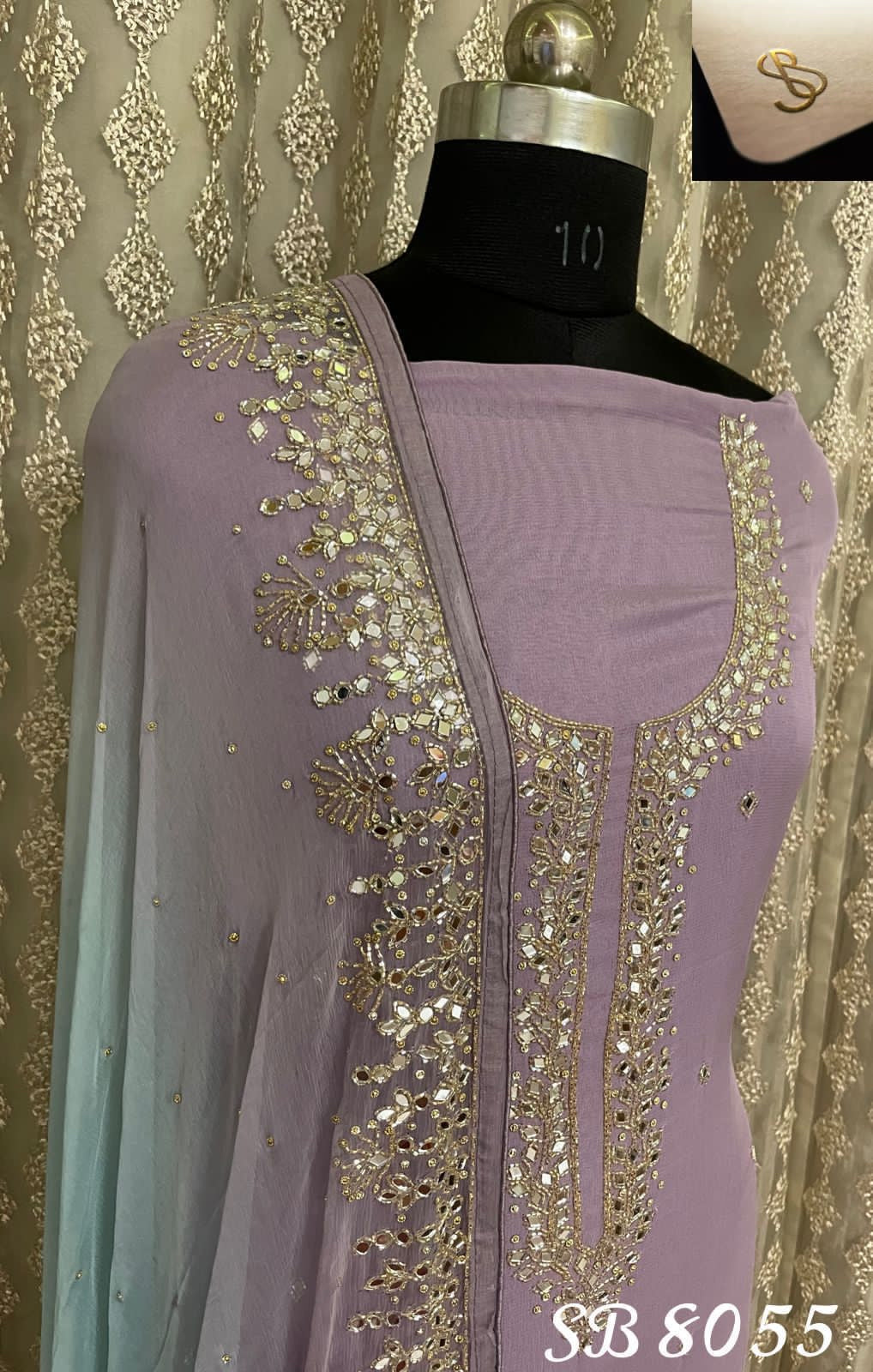 Lavisha unstitched salwar suit Indian suit - Saffronfashionindia