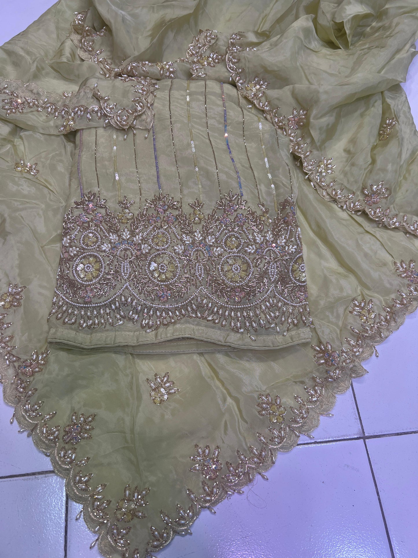 Crepe salwar suit women suit salwar kameez - Saffronfashionindia