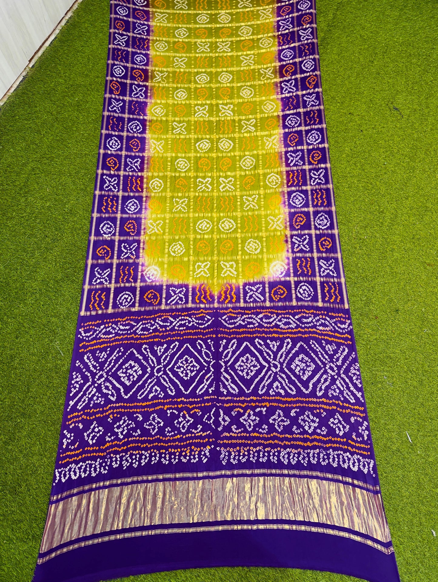 Handmade gharchola saree gajji silk saree Indian sari blouses Saffronfashionindia