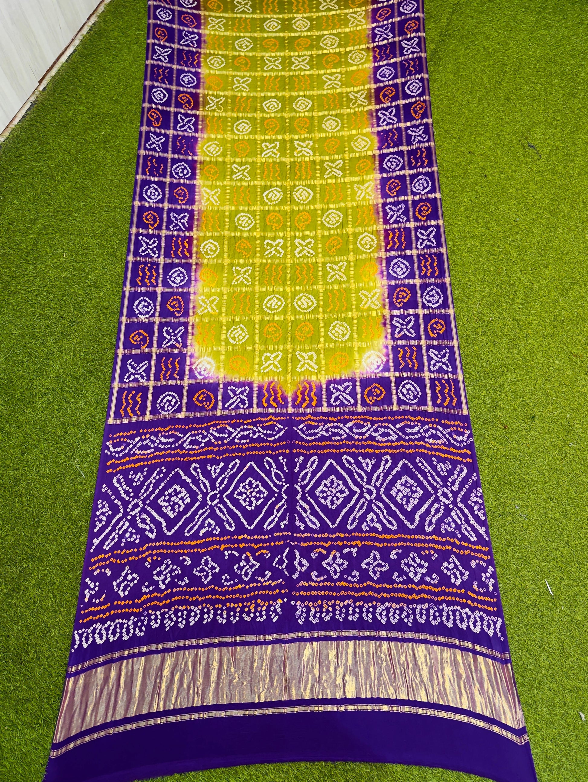 Handmade gharchola saree gajji silk saree Indian sari blouses Saffronfashionindia