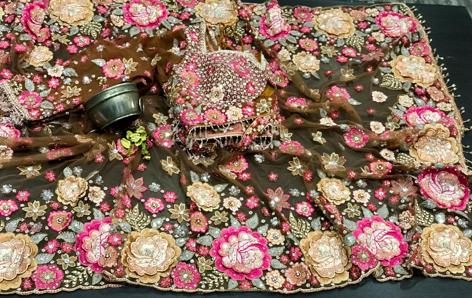 Net beautiful saree Indian wedding sarees Partywear sari blouse Saffronfashionindia