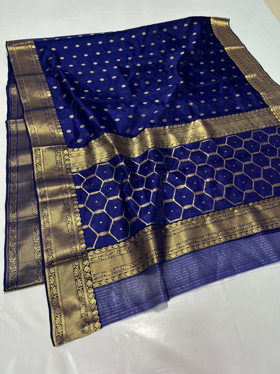 Karima Chanderi saree Indian saree - Saffronfashionindia