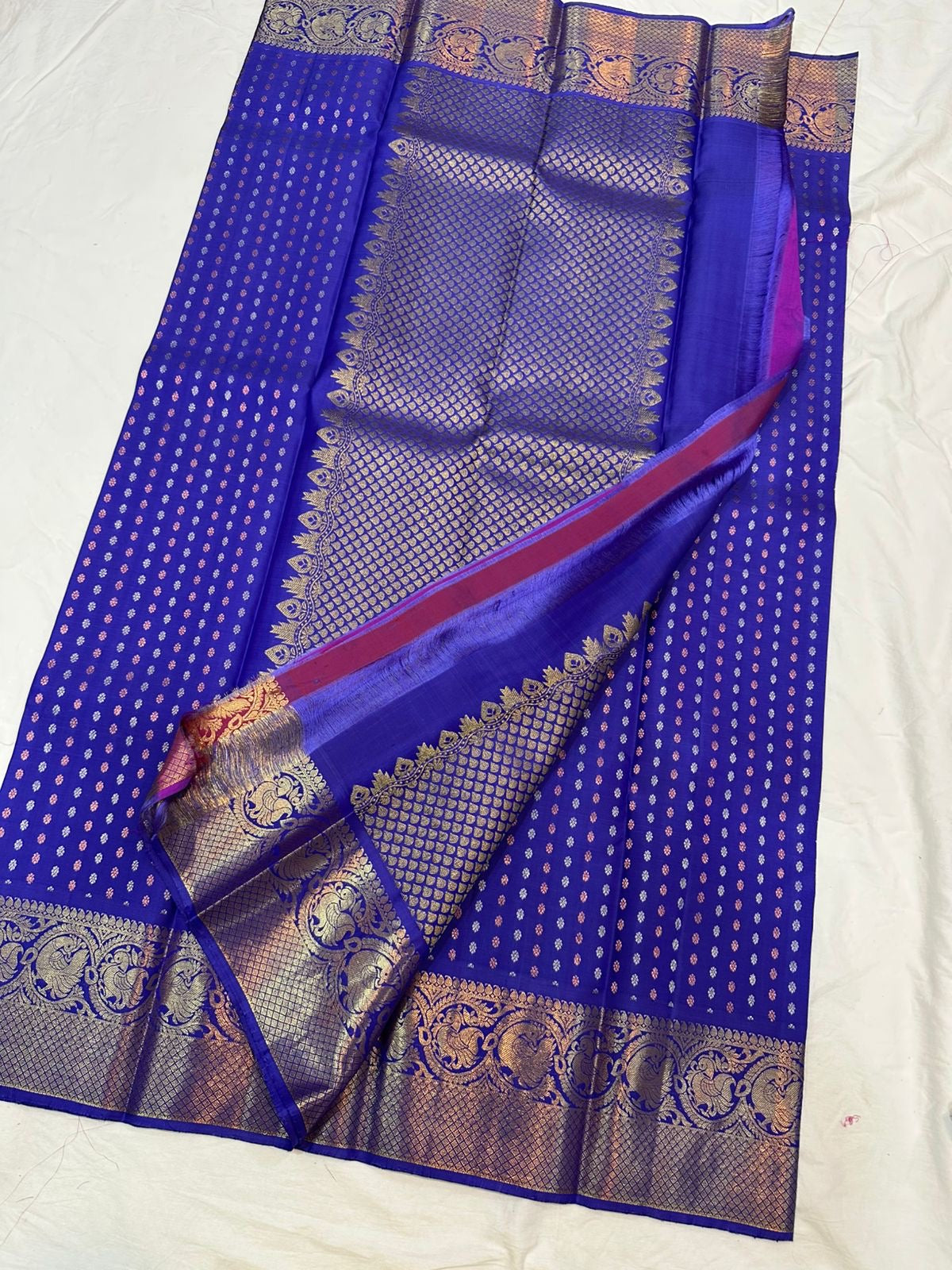 Radhika Kanjeevaram silk dupatta Saffronfashion
