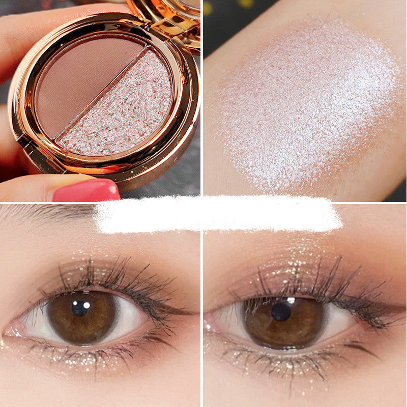 Duo Eyeshadow Pumpkin Earth Matte Gold SaffronFashion