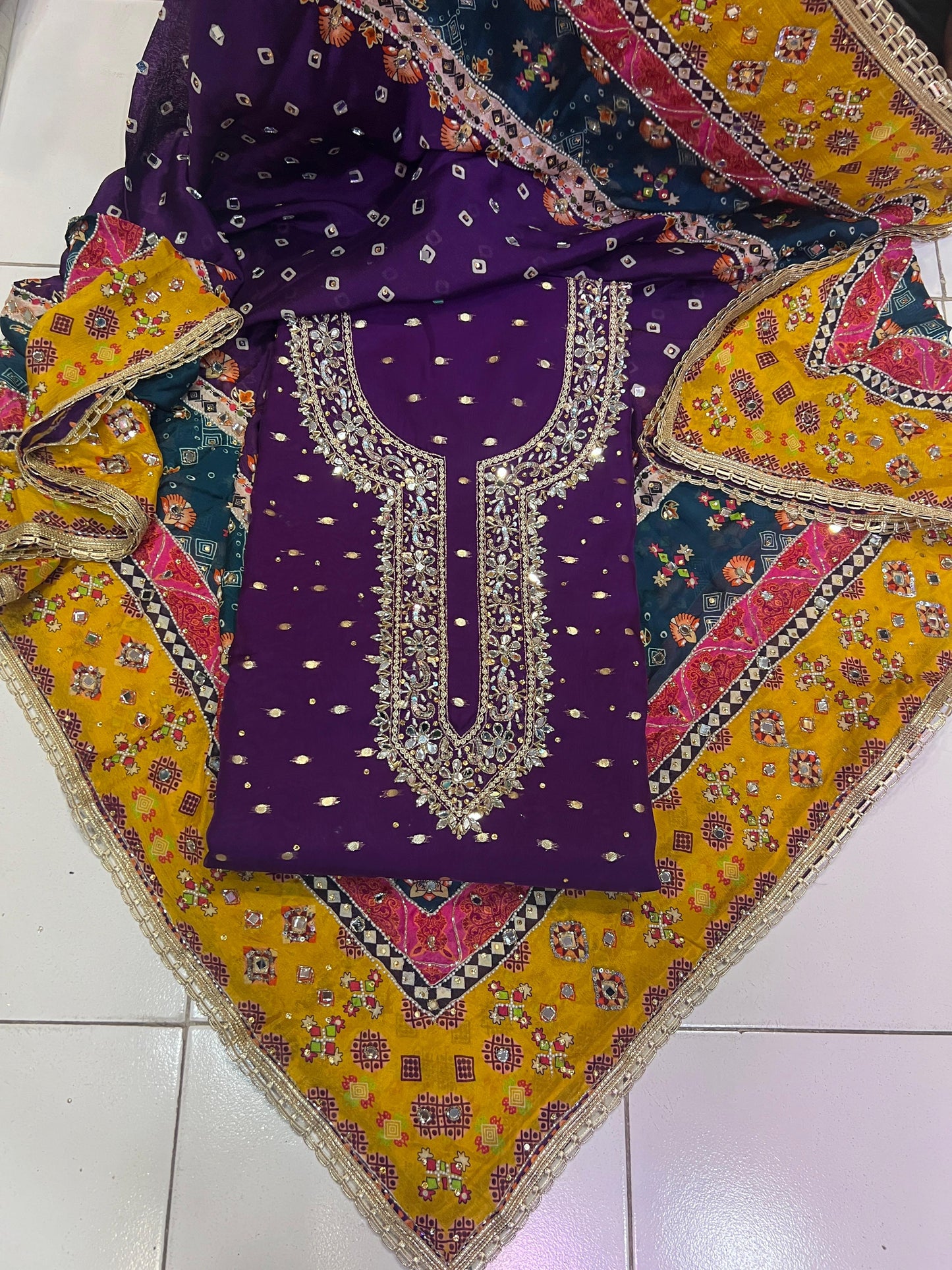 Ravina Indian punjabi Salwar suit - Saffronfashionindia