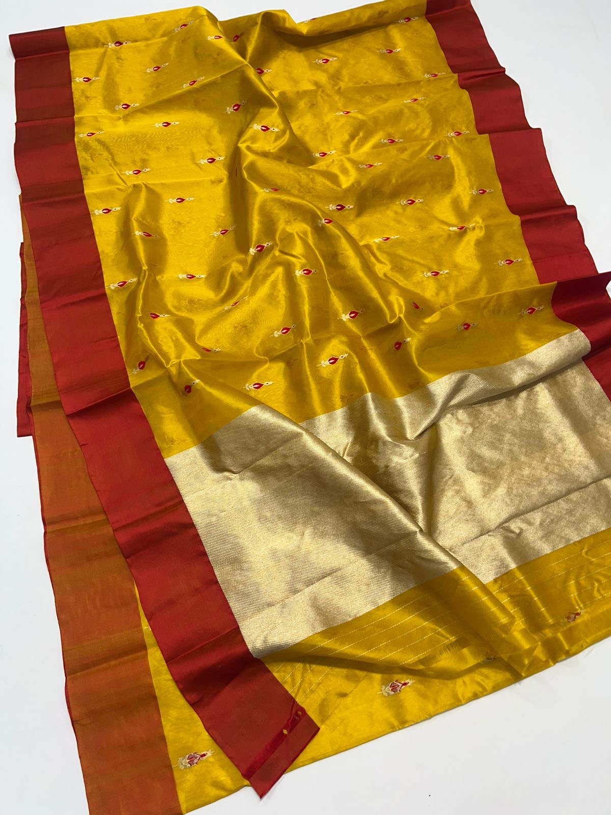 Pattu silk saree handmade sari blouse Indian sarees SaffronFashion