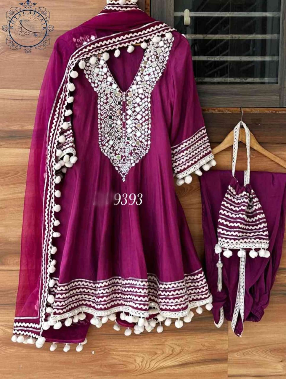 Anarkali designer clothing set women dresses Saffronfashionindia