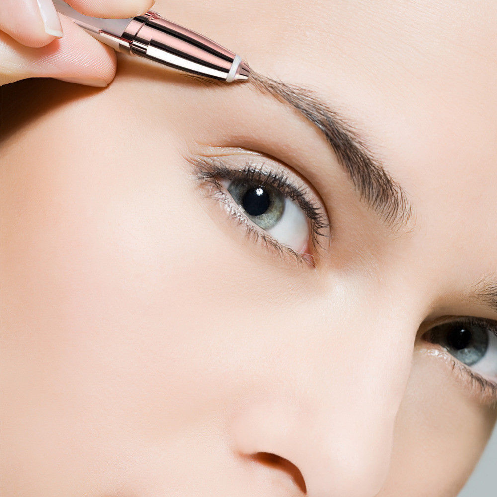 Flawlessly Brows Electric Eyebrow Remover SaffronFashion