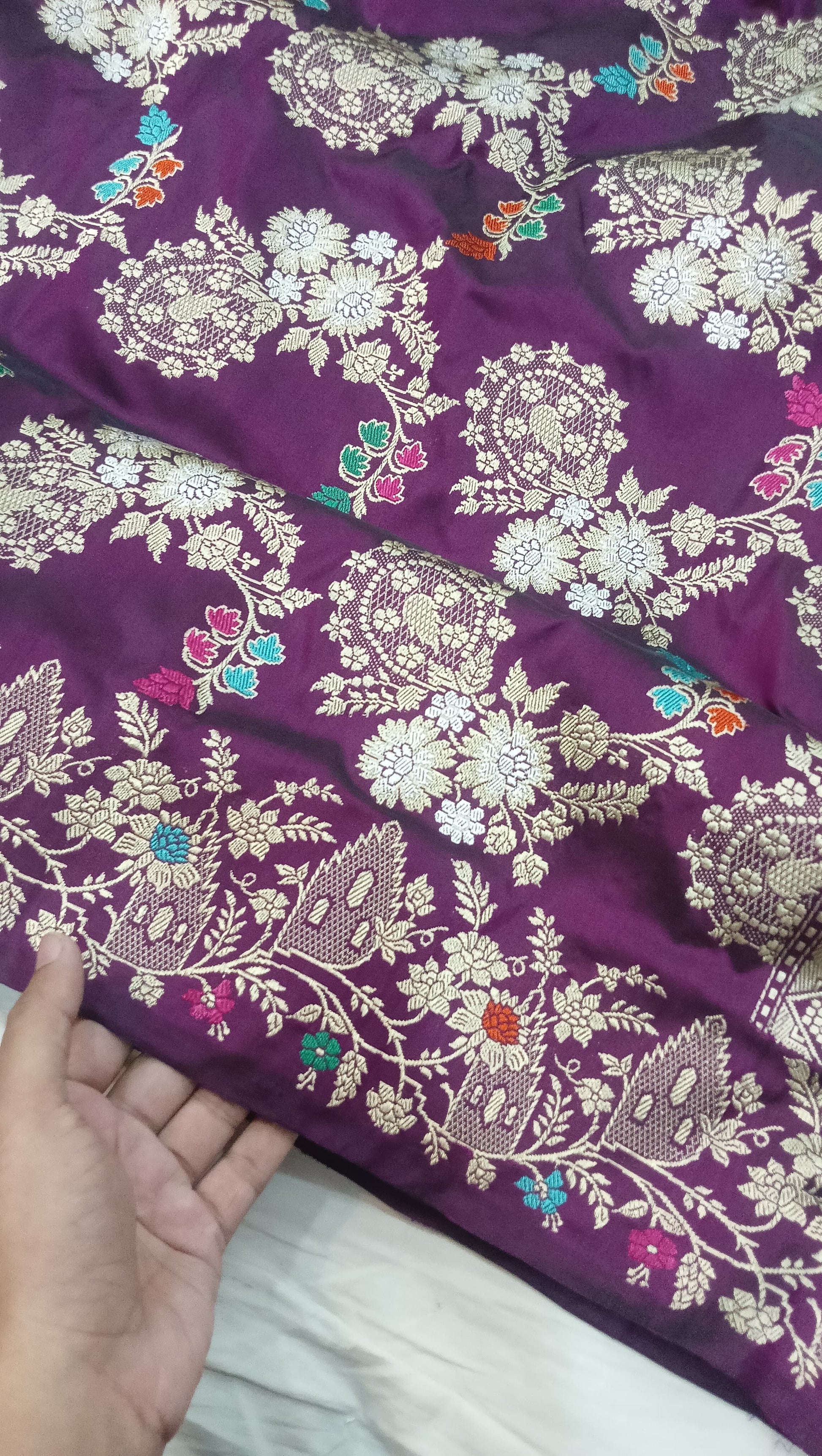 Mahisha banarsee exclusive bridal saree - Saffronfashionindia