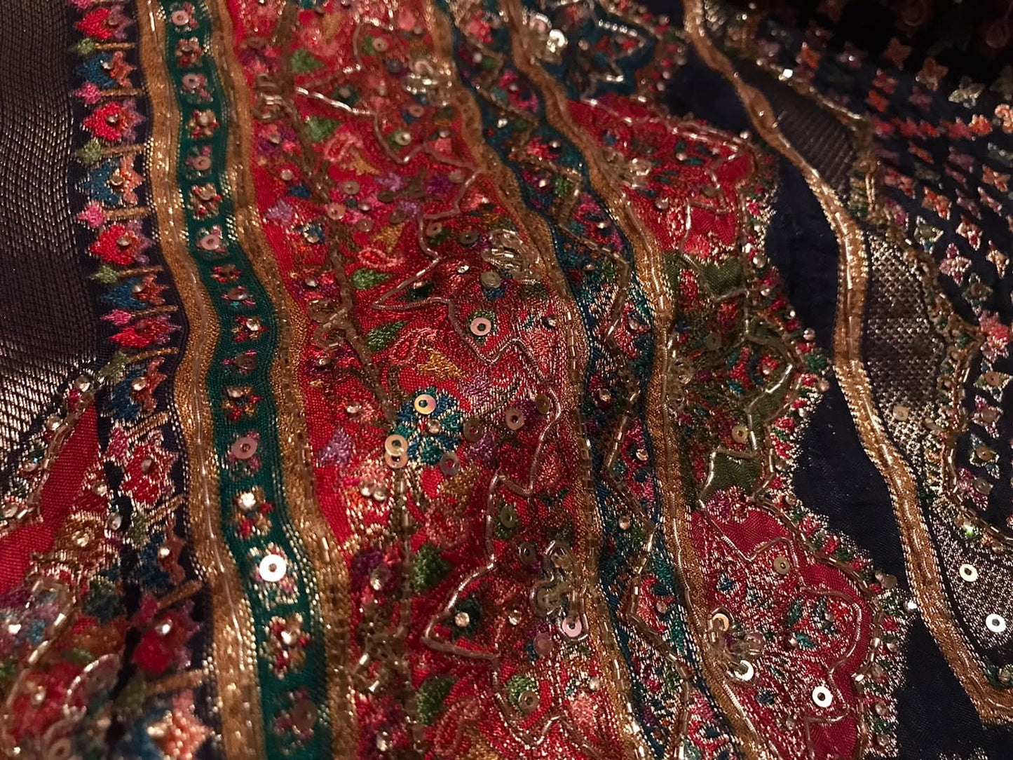 Kani Silk saree Kashmiri sarees Indian sari blouse SaffronFashion