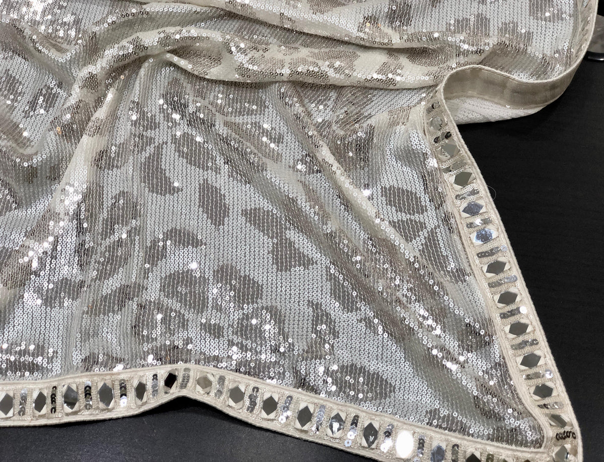 Designer sequence saree gorgeous blouse partywear sarees SaffronFashion