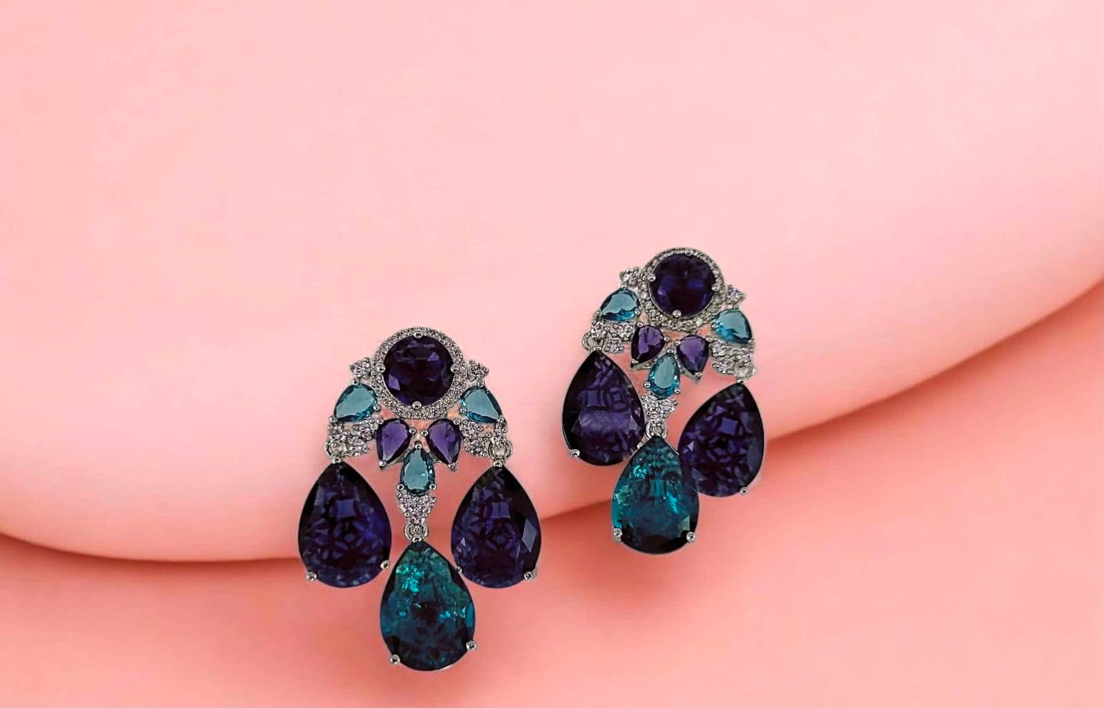 Gulbahar earrings Saffronfashionindia