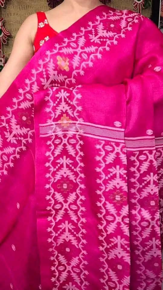 Gacchi tussar saree Indian sari women sarees Saffronfashionindia