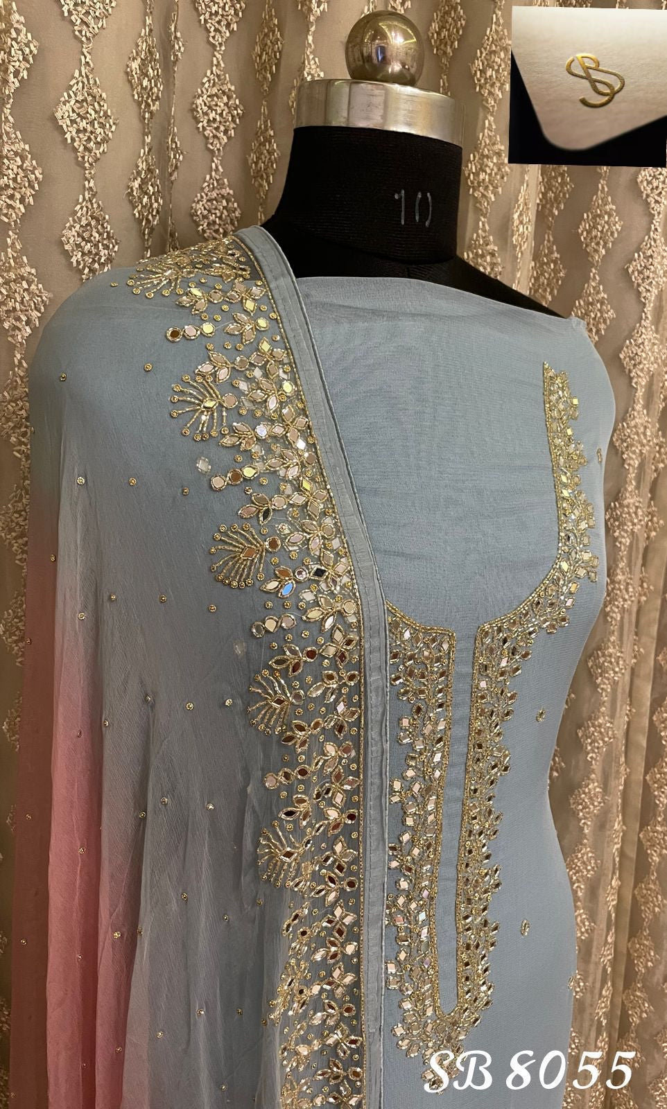 Lavisha unstitched salwar suit Indian suit - Saffronfashionindia