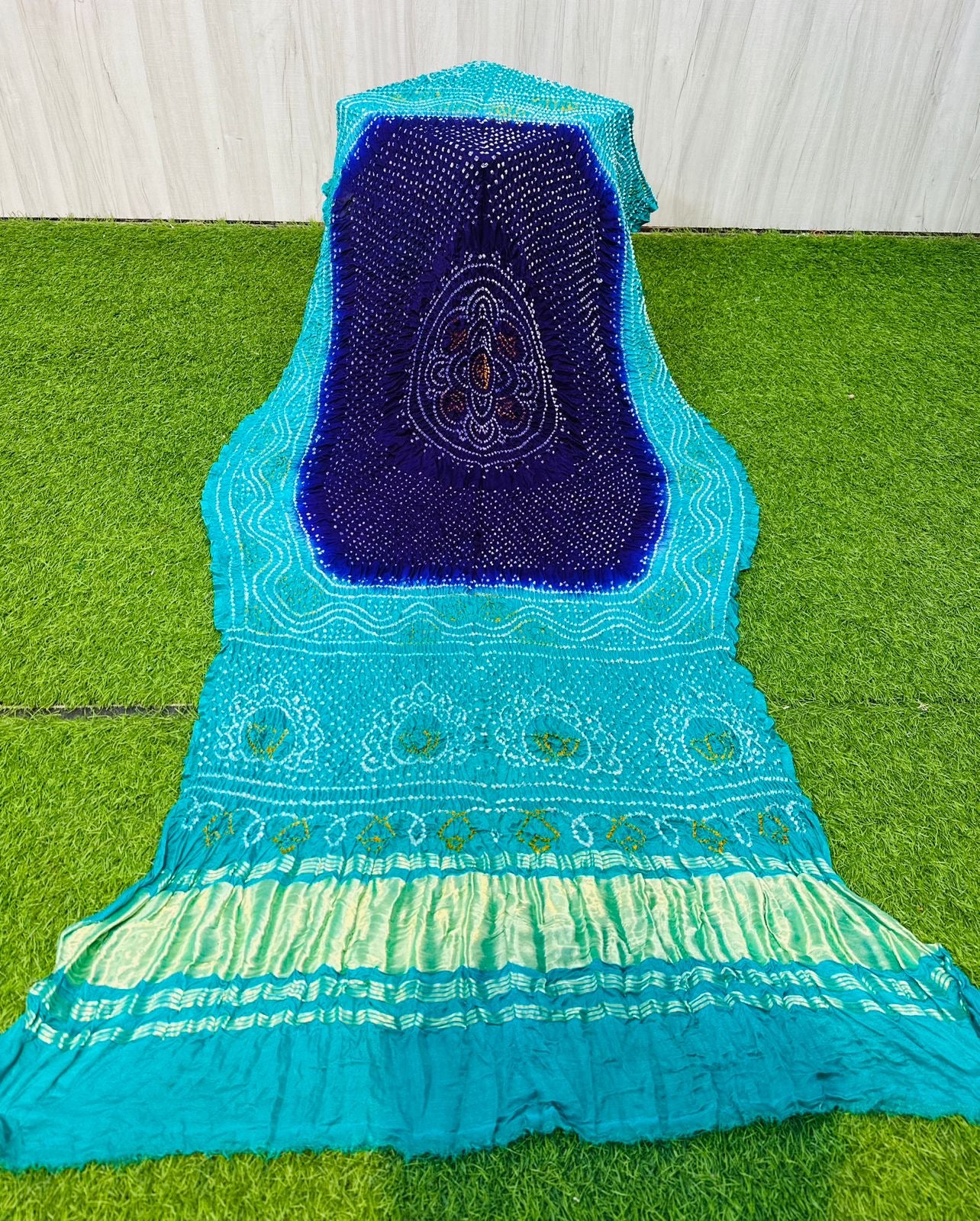 Vashini gajji silk dupatta pure silk dupatta - Saffronfashionindia