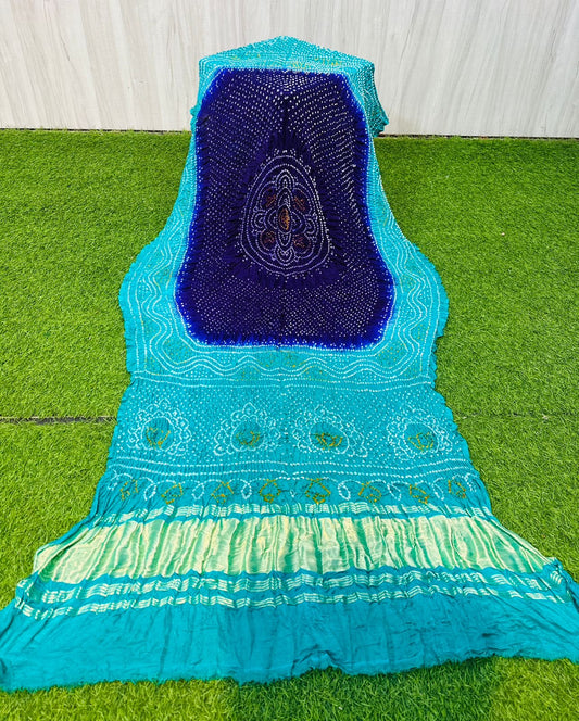 Vashini gajji silk dupatta pure silk dupatta - Saffronfashionindia