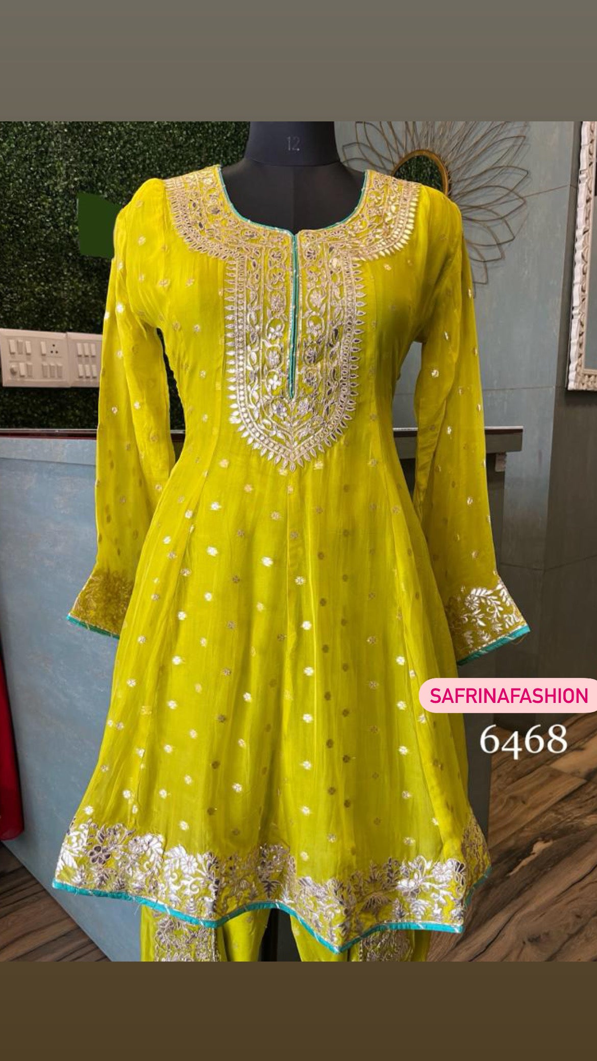 Punjabi Patiala Readymade Dress Sangeet Dress - Saffronfashionindia