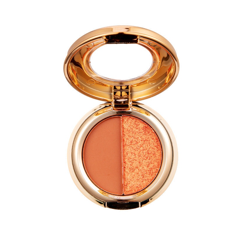 Duo Eyeshadow Pumpkin Earth Matte Gold SaffronFashion