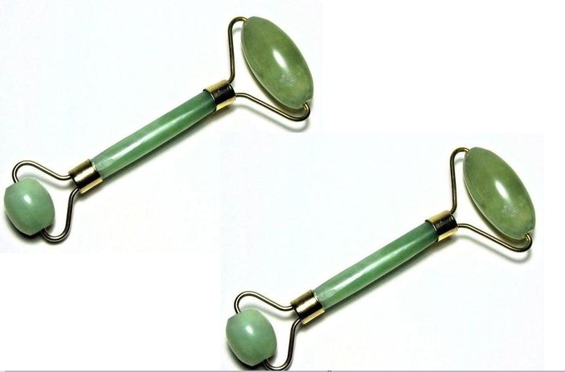 Beauty Jade Massage Facial Massage Beauty Massage Roller - Saffronfashionindia