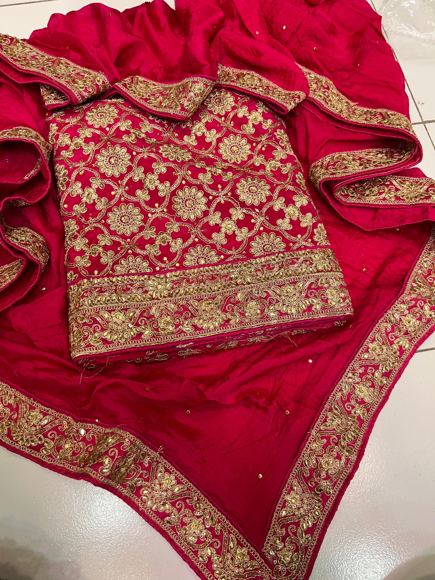 Jamaica punjabi unstitched salwar suit - Saffronfashionindia