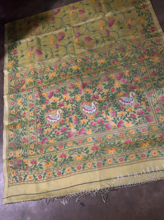 Sunati muslin jamdani sarees - Saffronfashionindia
