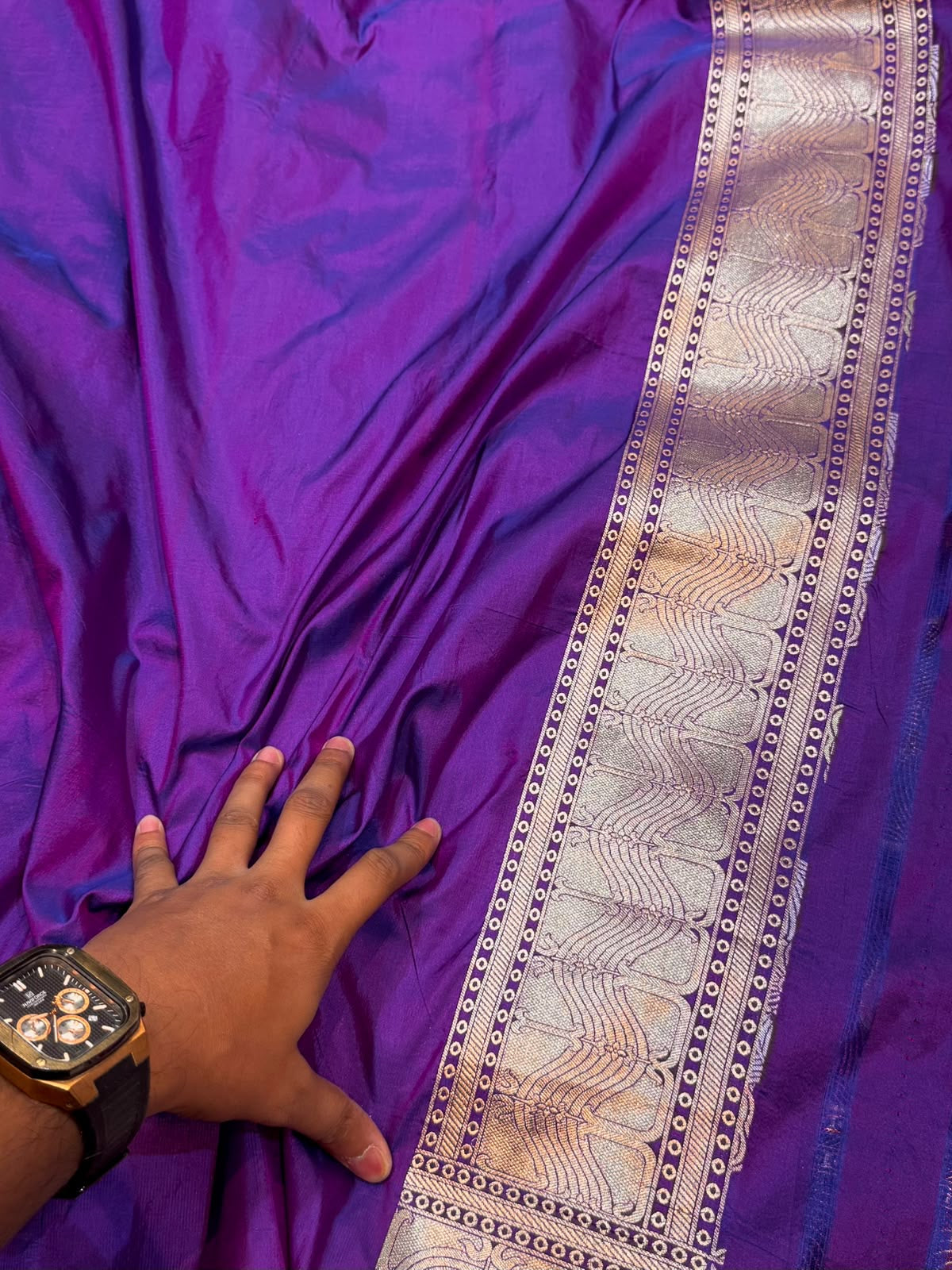 Tilfi rangkat katan silk saree Indian saree floral sari blouse Saffronfashionindia