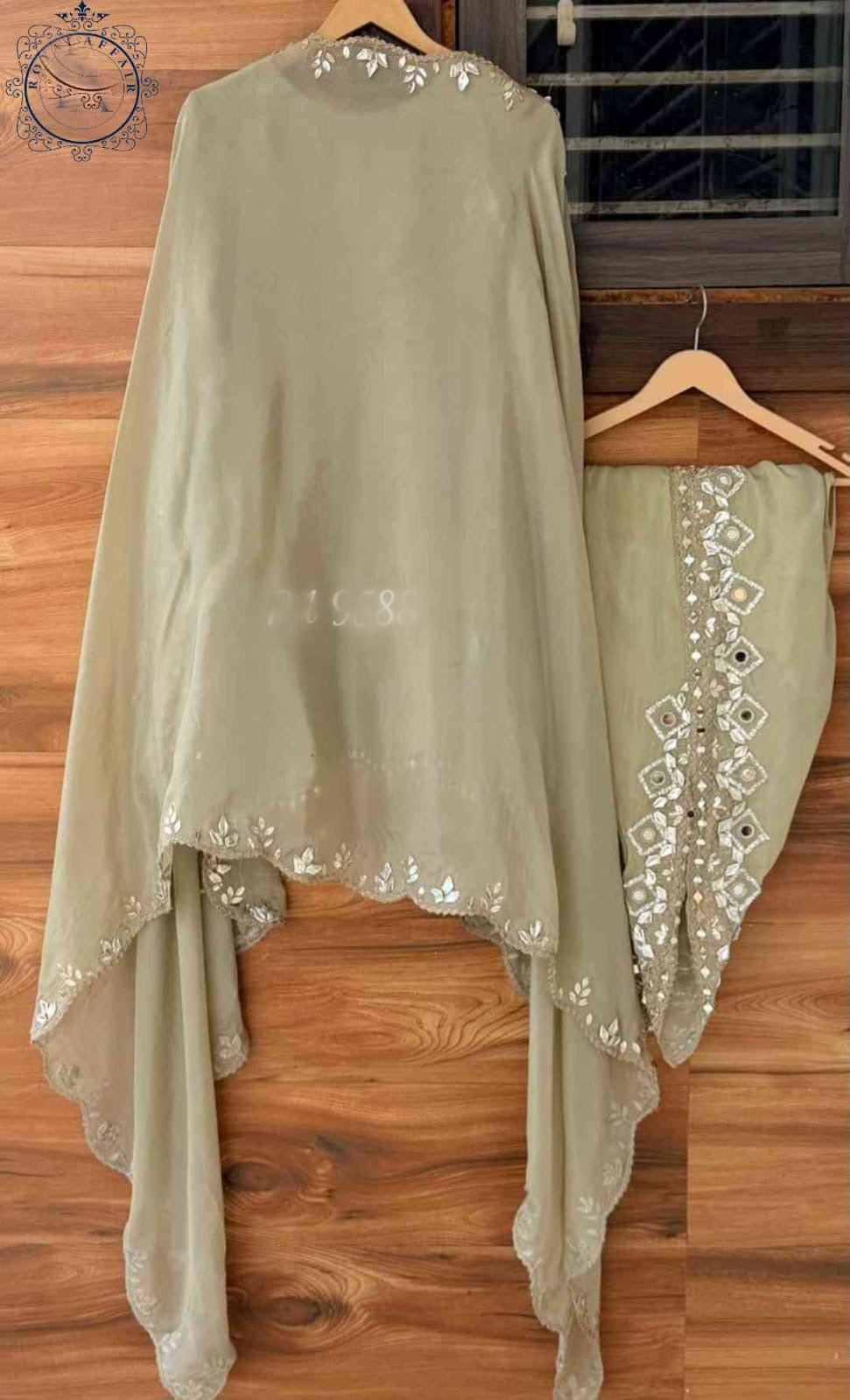 Designer inspired stitched dress wedding dresses gottapatti dress for women SaffronFashion