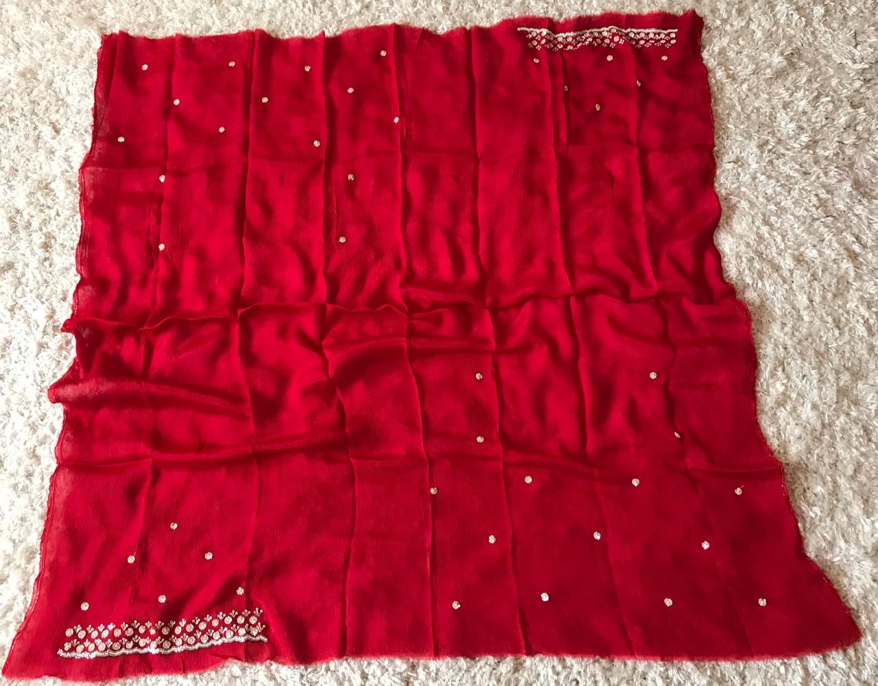 Bridal red saree Indian saree Partywear sarees Saffronfashionindia