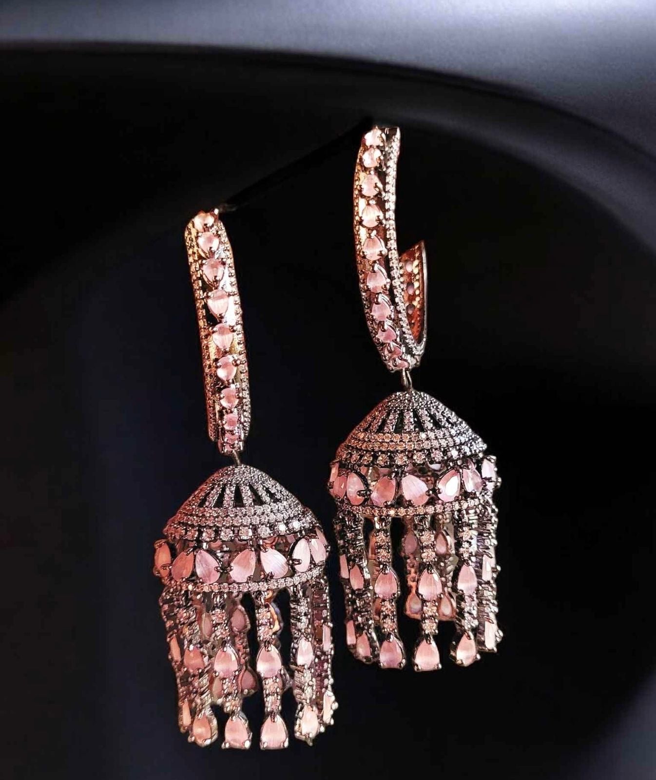 Mahiva jhumki handmade jhumki women jewellery Saffronfashionindia