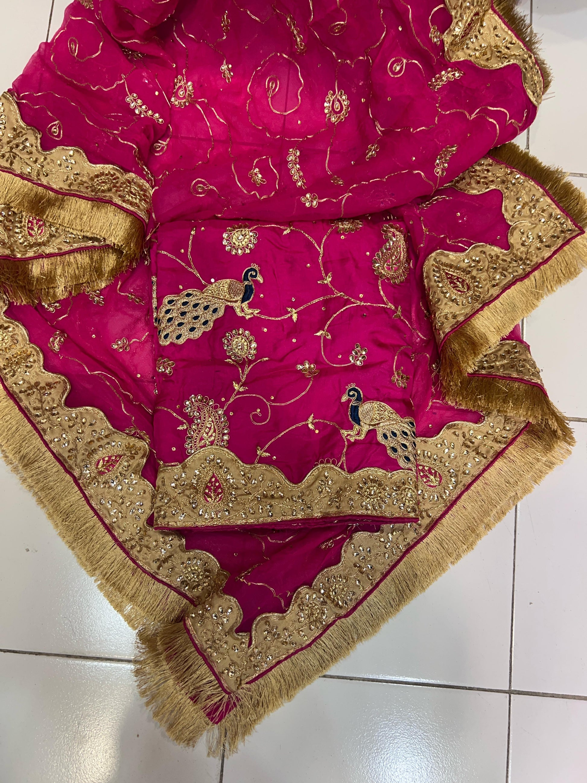 Rumika peacock inspired salwar suit Indian suit - Saffronfashionindia