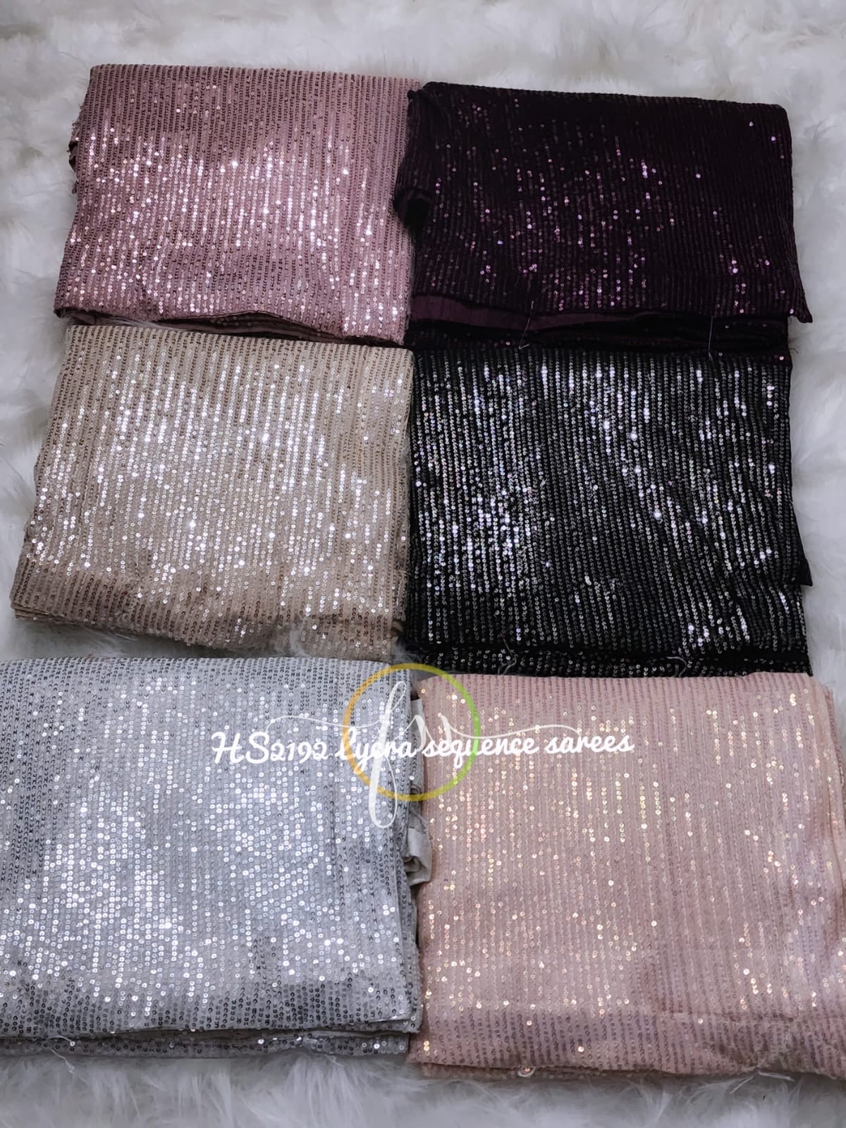 Celebs inspired sequins partywear sarees - Saffronfashionindia