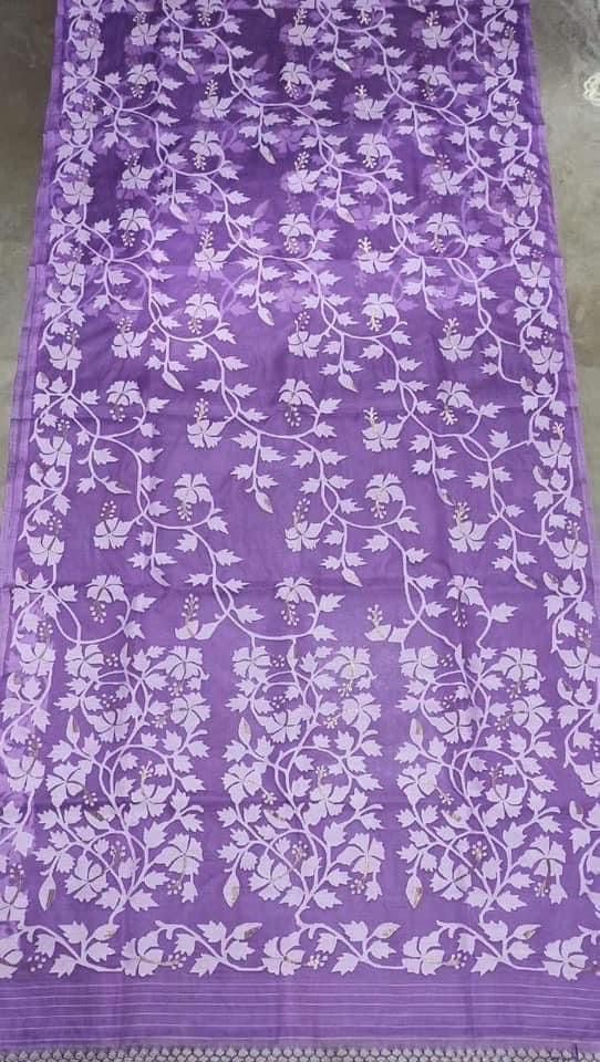 Subisha Jamdani Saree Bengal Tradition sarees - Saffronfashionindia