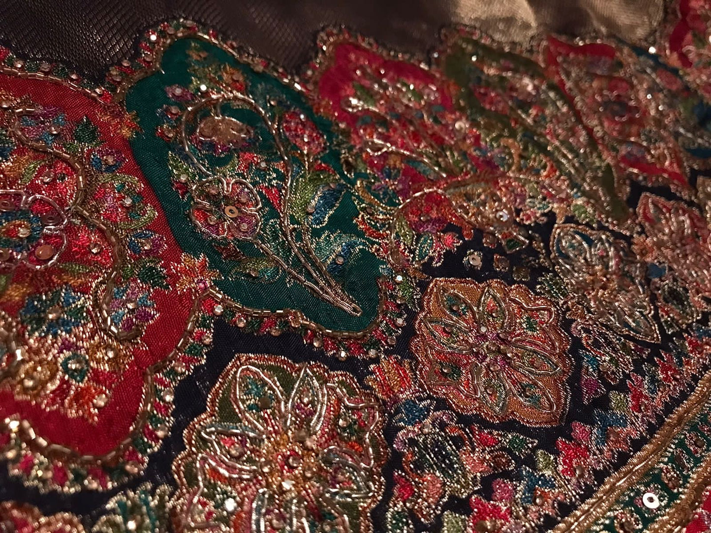 Kani Silk saree Kashmiri sarees Indian sari blouse SaffronFashion