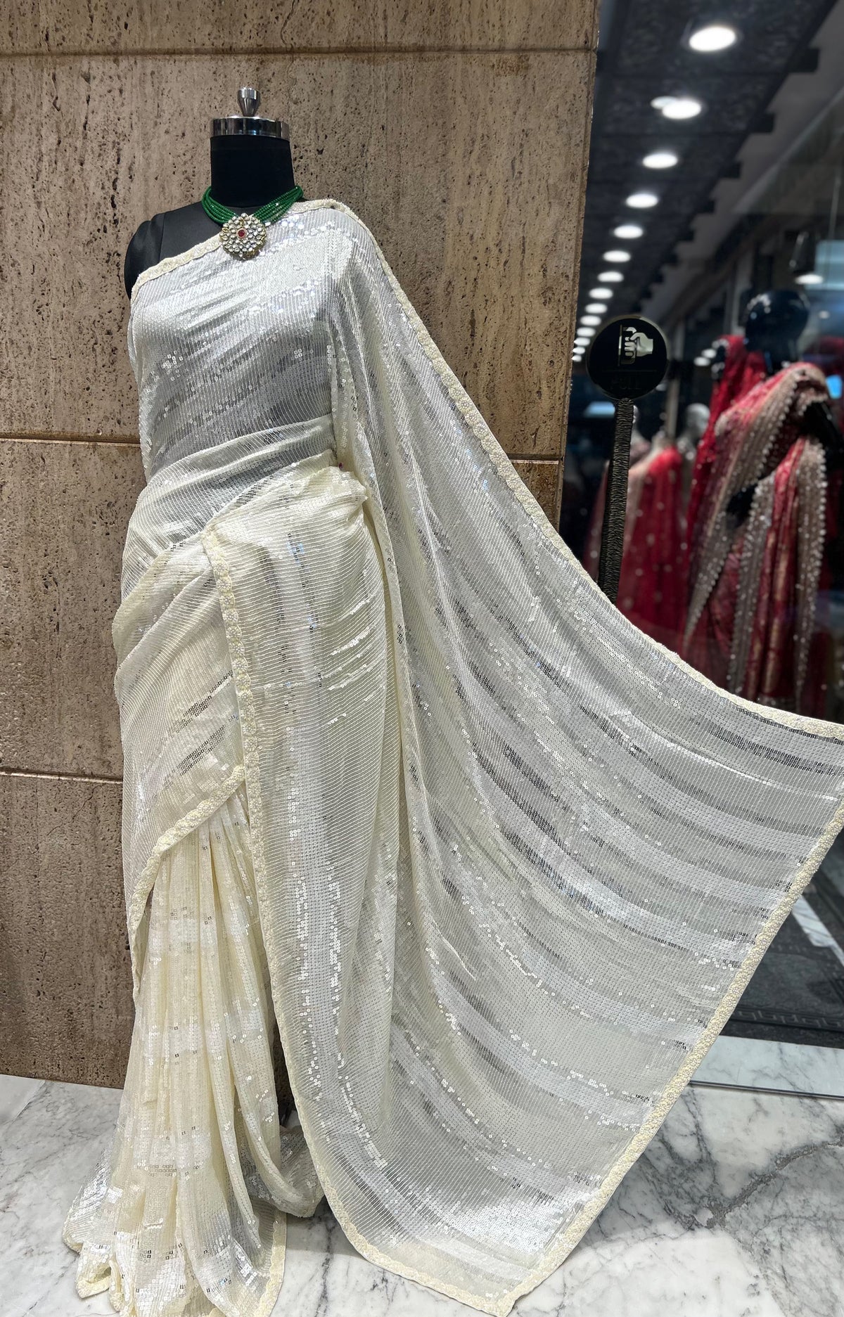 Sequence partywear saree women favourite sari blouse trendy sarees saffronfashionindia sari SaffronFashion
