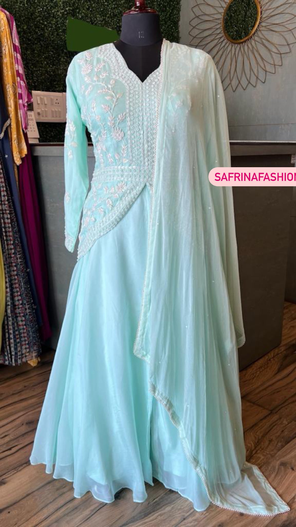 Indowestern dress women dress - Saffronfashionindia