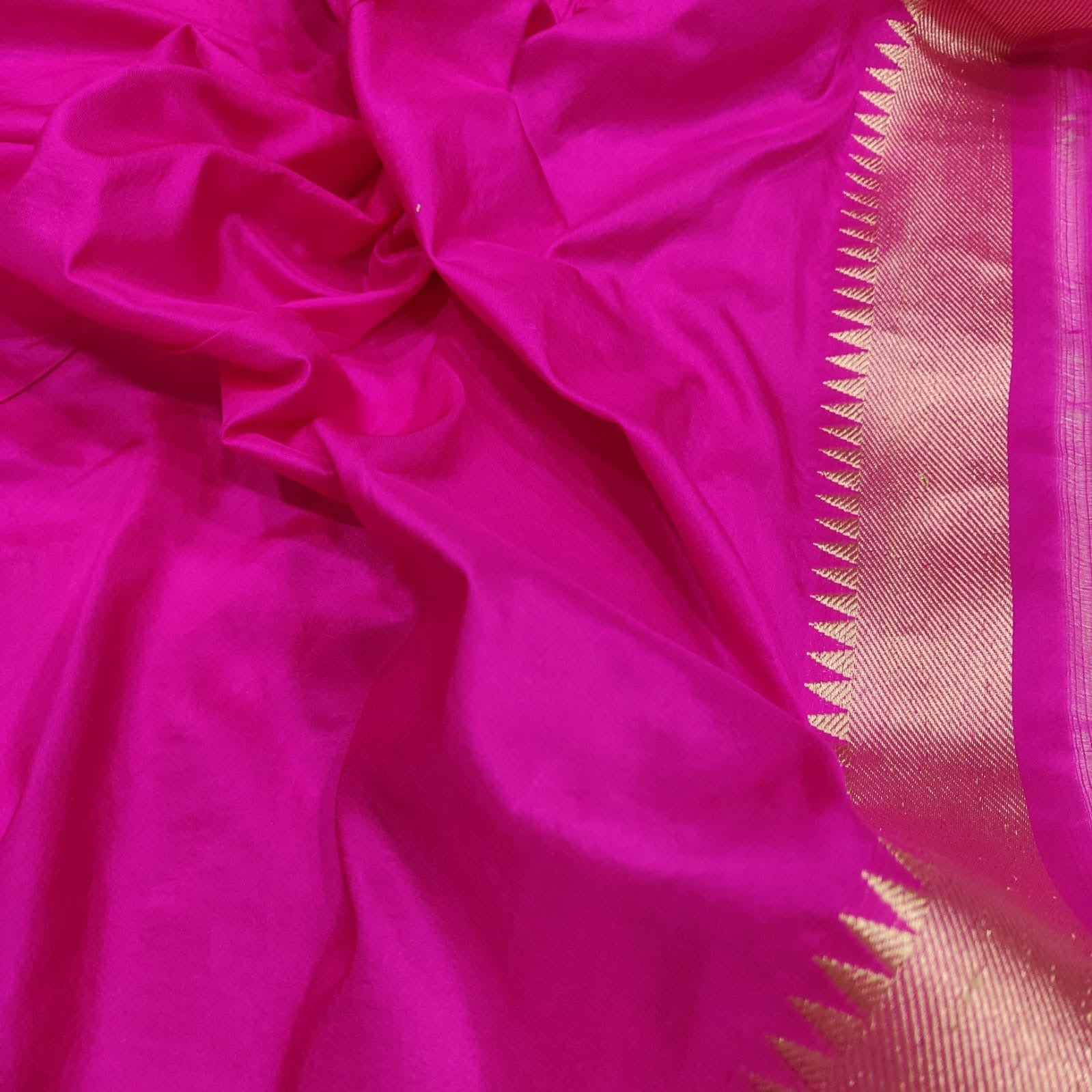 Munira handwoven saree Kora silk saree exclusive floral sari blouse SaffronFashion