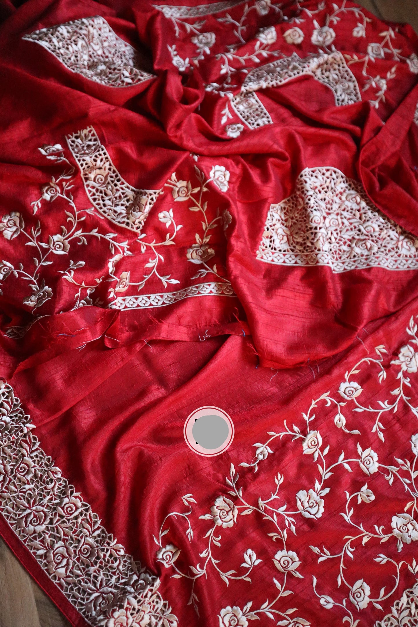 Tussar Parsi saree Partywear stylish sarees - Saffronfashionindia