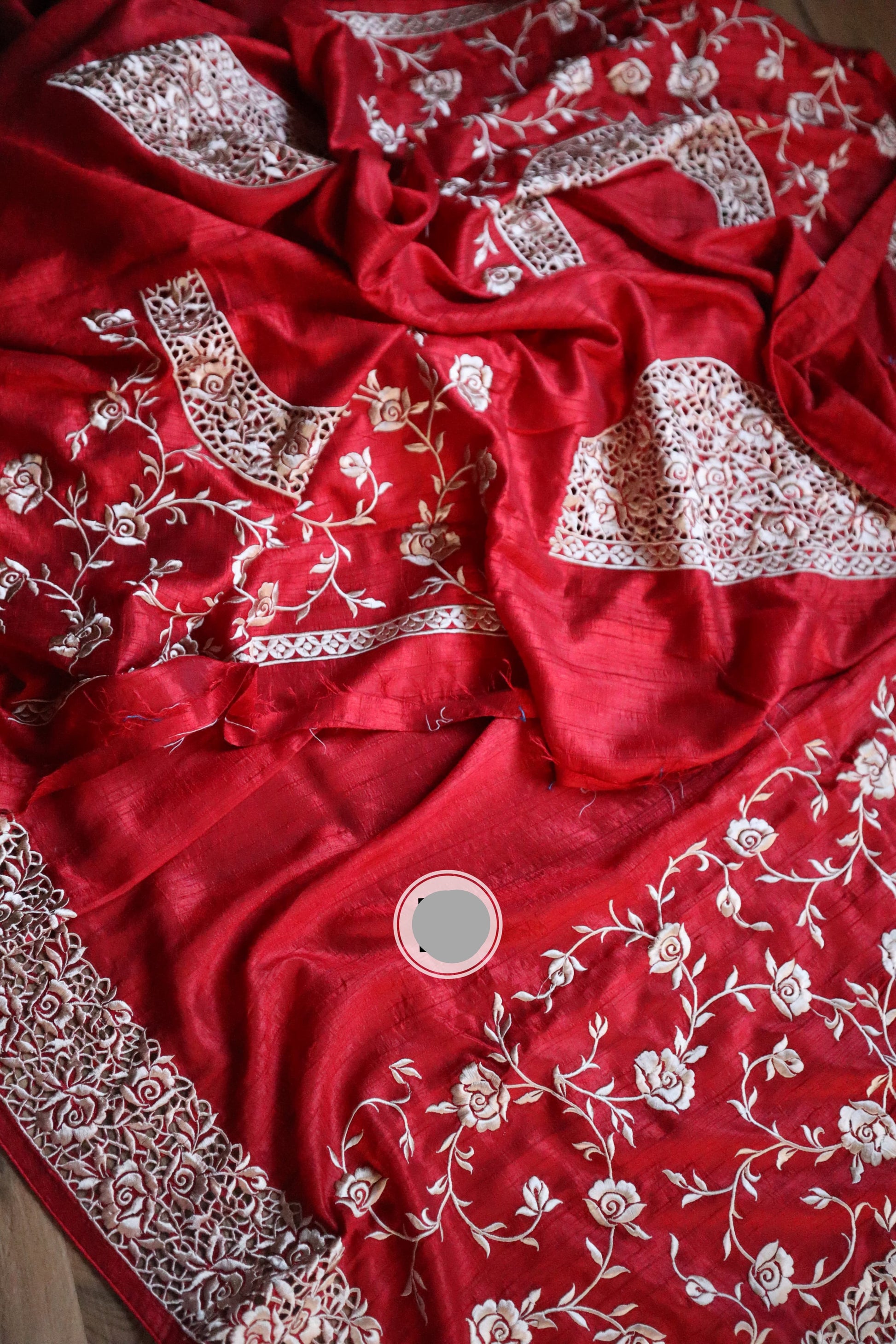 Tussar Parsi saree Partywear stylish sarees - Saffronfashionindia