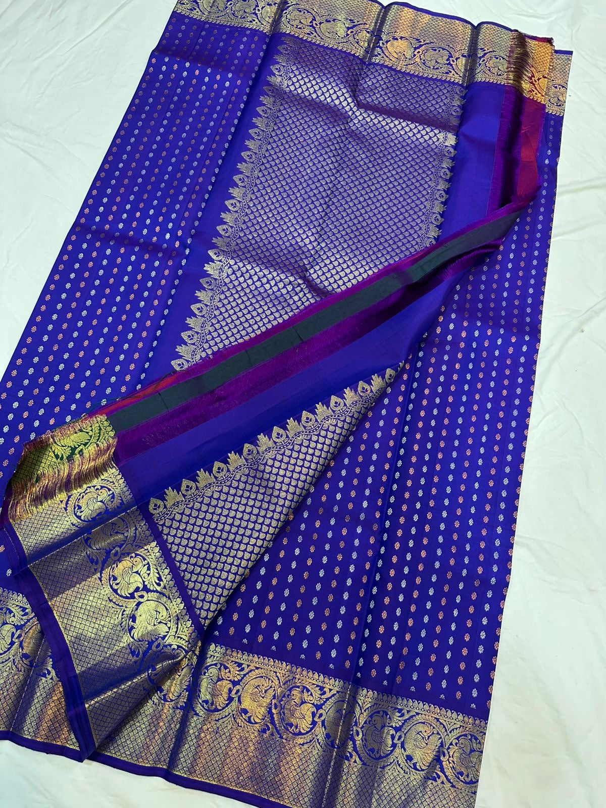Radhika Kanjeevaram silk dupatta Saffronfashion