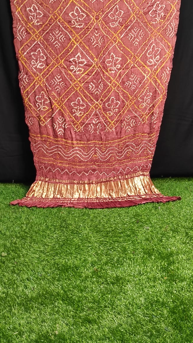 Women Dupatta Gajji Silk dupatta traditional dupatta - Saffronfashionindia