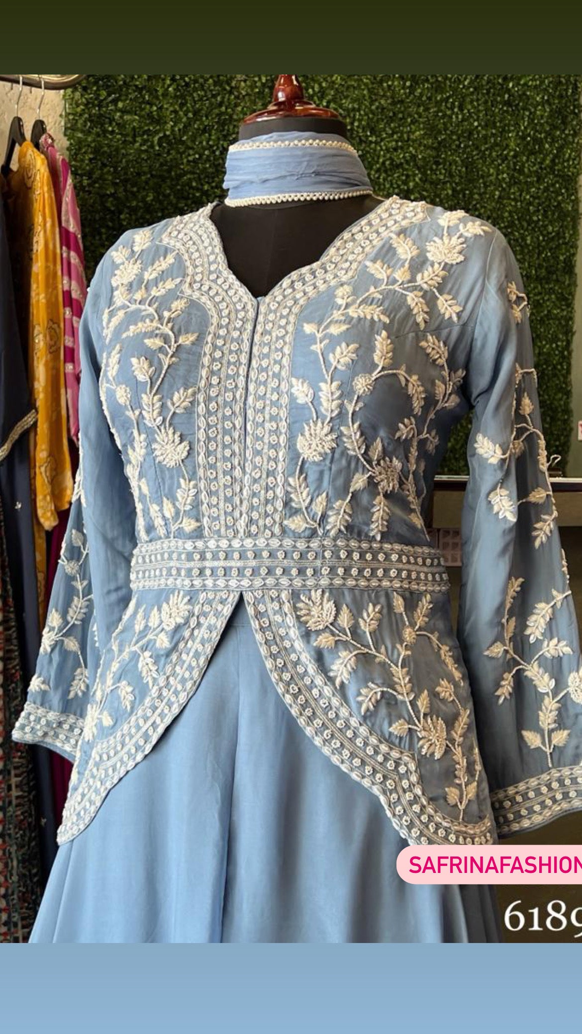 Firoza Indowestern Dress partywear Dress - Saffronfashionindia