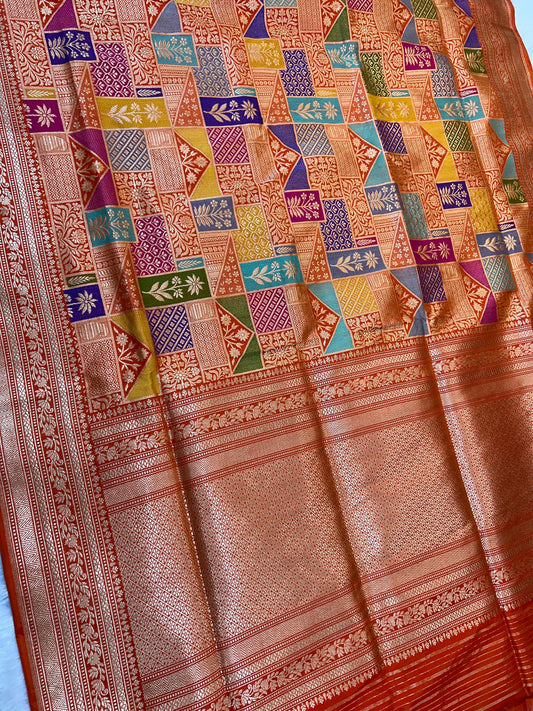 Vanisha iktara saree Indian sari blouse kadwa sarees Saffronfashionindia